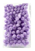 Pompony jasnofioletowe 10 mm, opak. 100 szt. Kod : TL-POM 10 28 Pompony jasnofioletowe 10 mm, opak. 100 szt. Kod : TL-POM 10 28